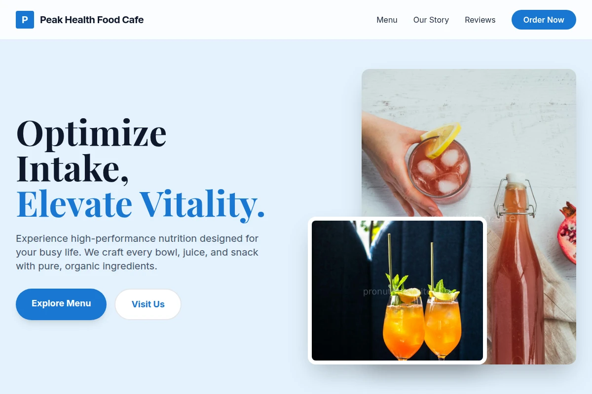 Peak Health Food Cafe