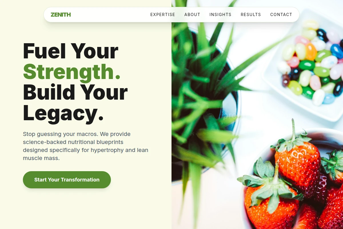 Muscle Gain Nutritional Therapy